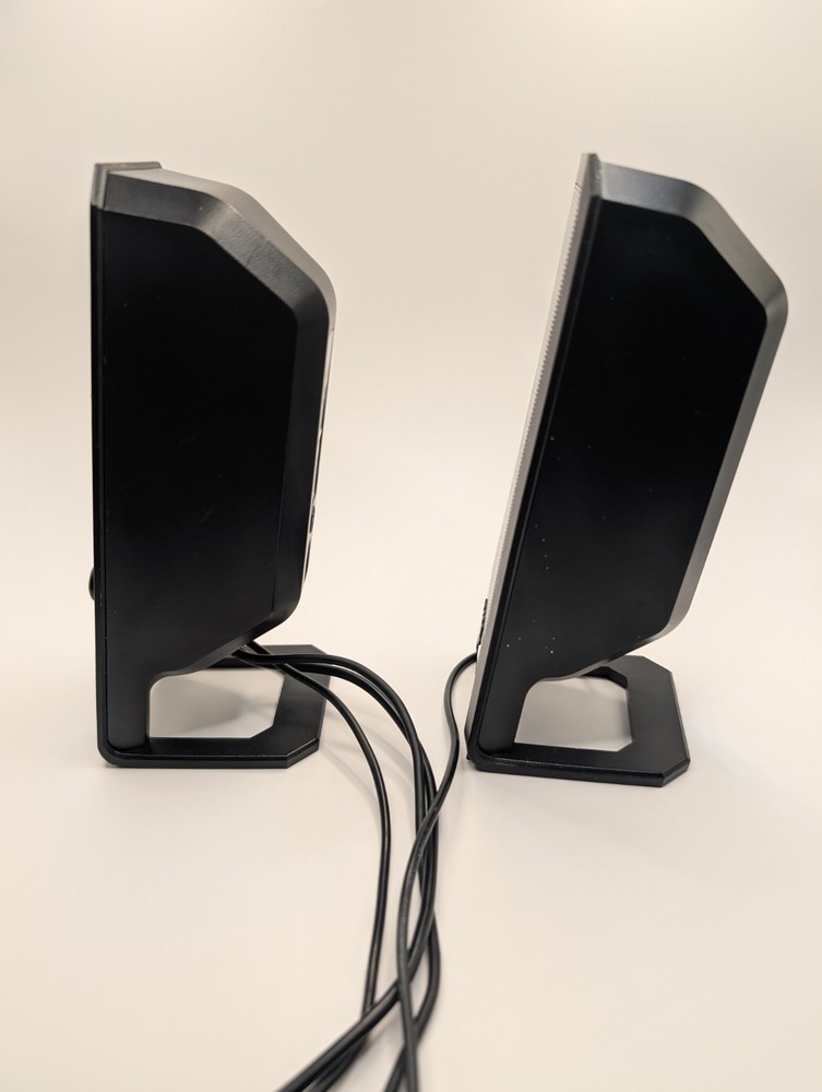 Dell A225 USB Powered Multimedia Black Computer Speakers Pre-owned Tested Work