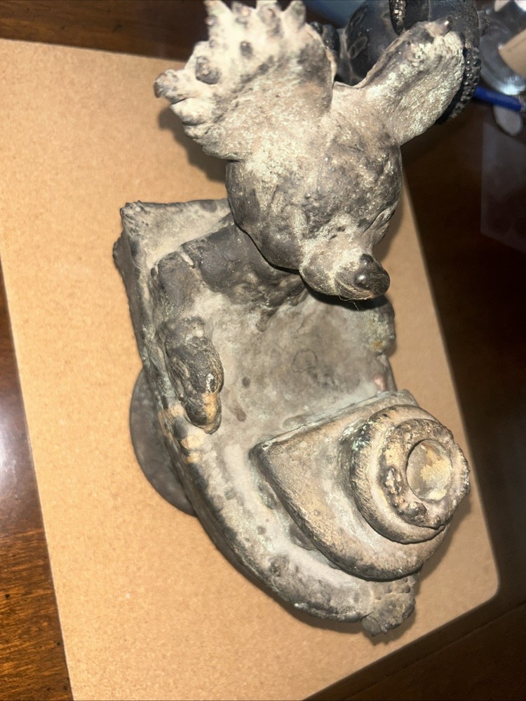 Vintage Mickey Mouse Bronze Casting Molds. Collectible Artifacts