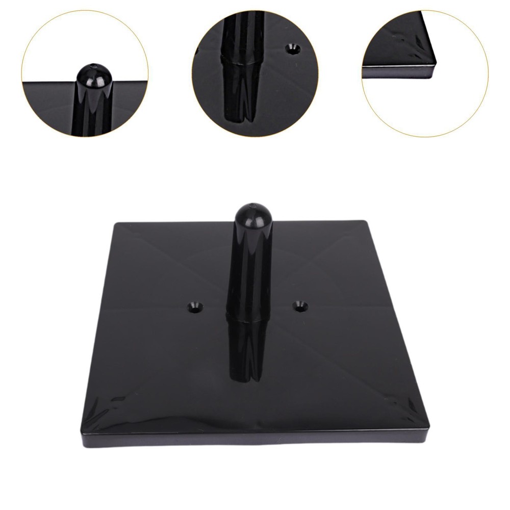 Wig Head Base Lightweight Thickened Support for Home Display (Base Only )