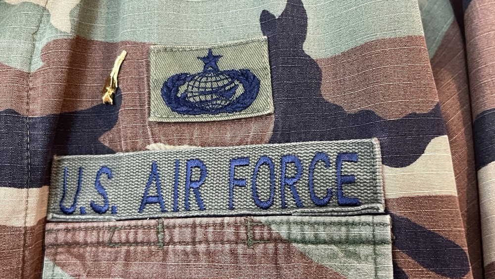 United States Air Force Space Command Camouflage Jacket Regular Medium