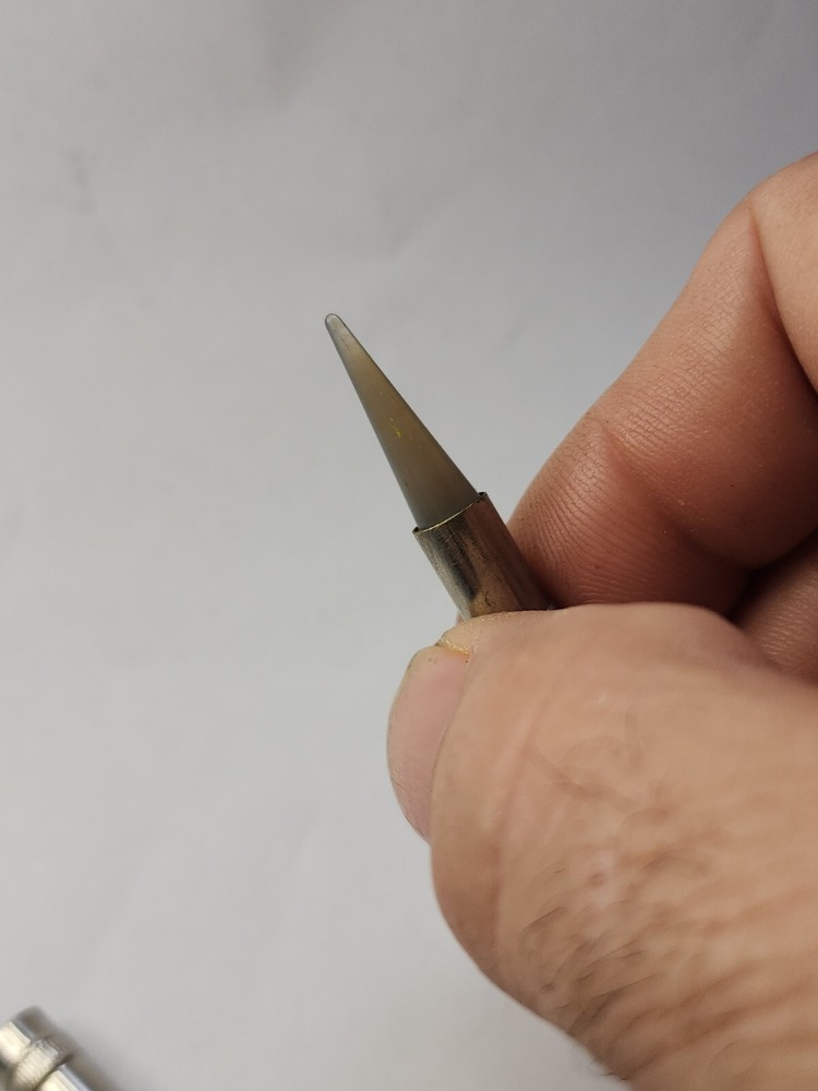 Antique Agate Burnishing Tool traveling tool