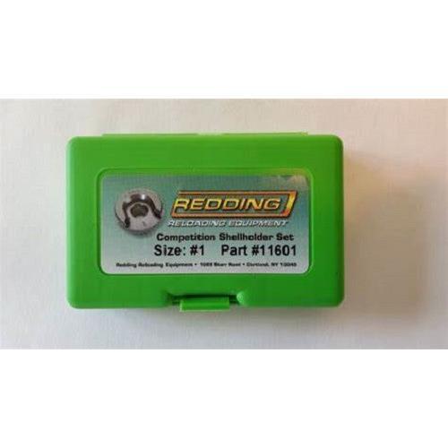 Redding #1 Competition Shellholder Set BRAND NEW! # 11601