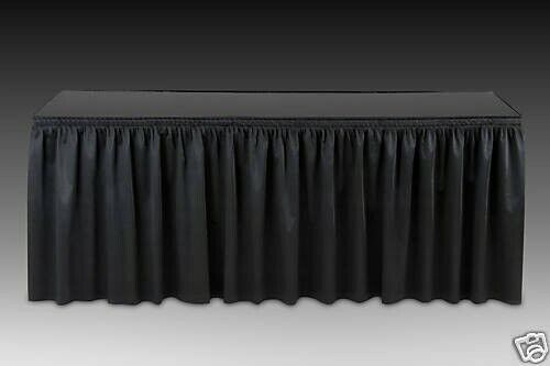 21'  Table Skirt, Polyester Fabric, 18 Colors