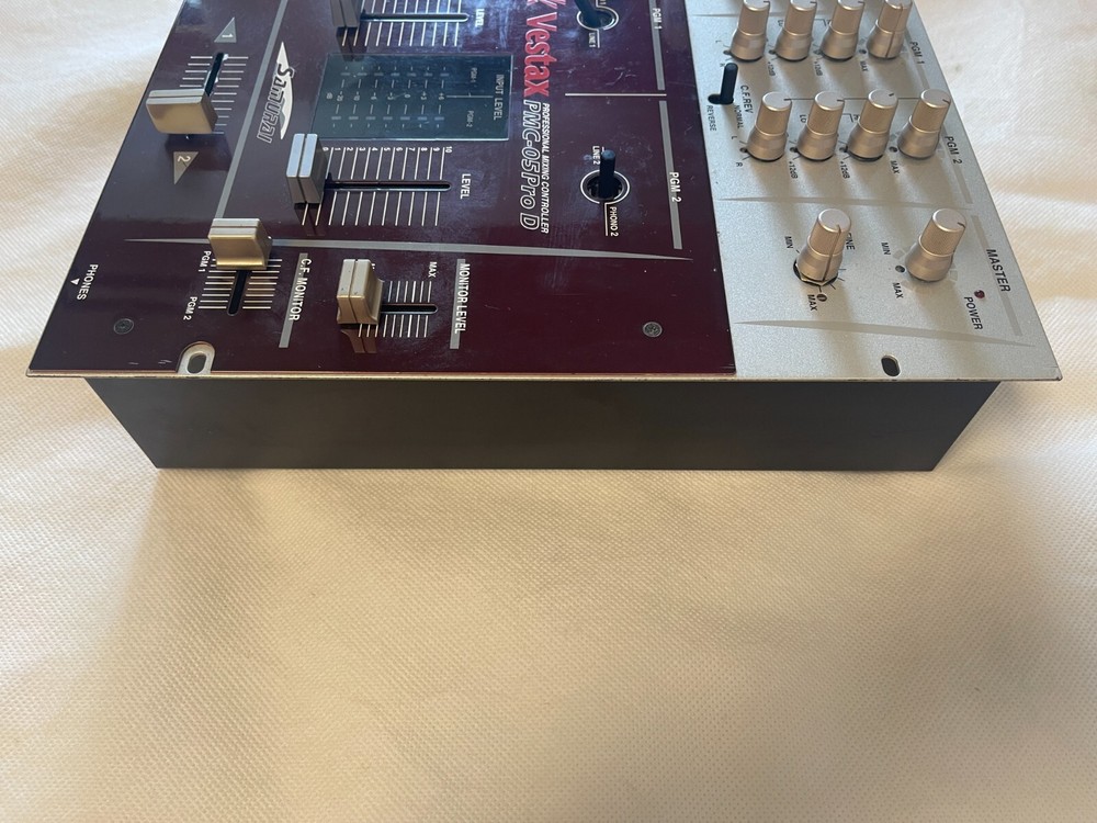 Vestax PMC-05 Pro D Samurai DJ Mixer Professional Mixing Controller