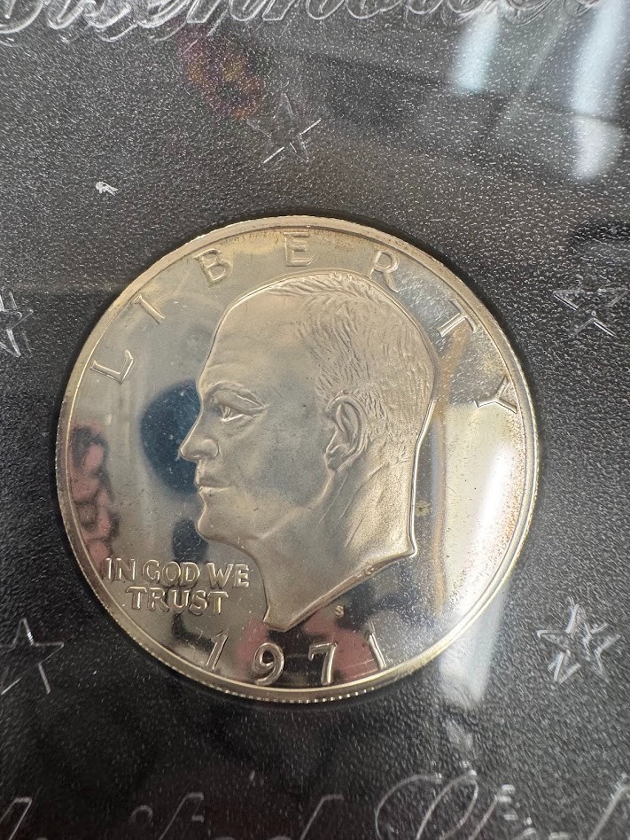 1971-S Eisenhower Proof 40% Silver US Mint Ike-CM-0298
