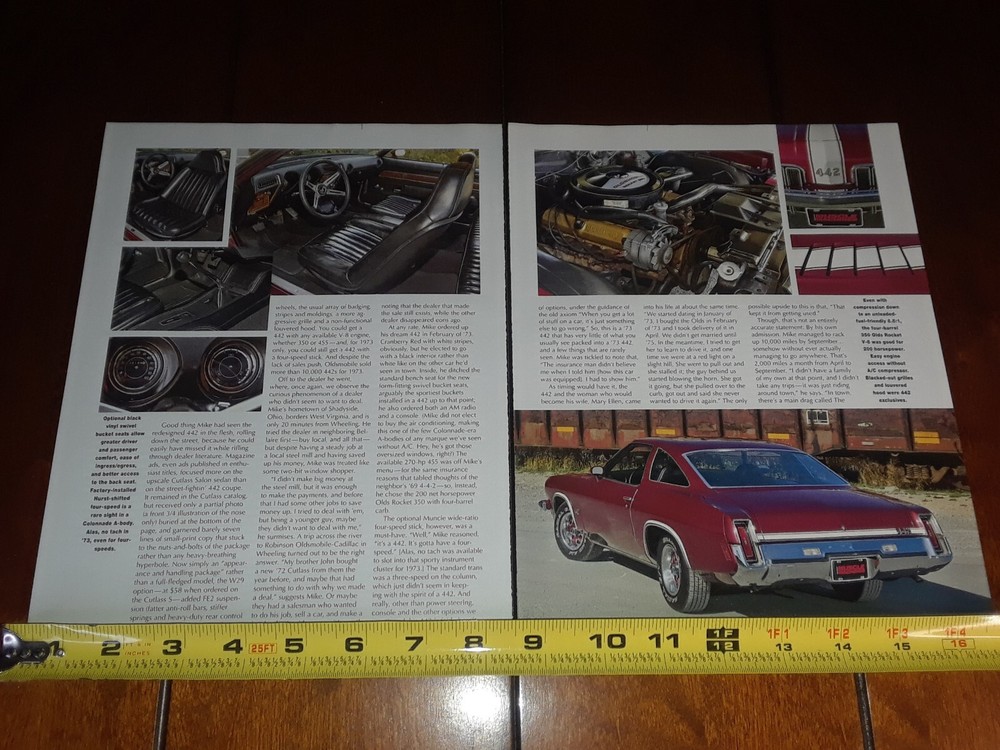 1973 OLDSMOBILE 442 ORIGINAL 2017 ARTICLE