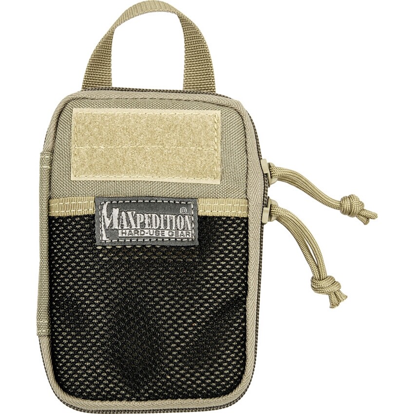 Maxpedition Mini Pocket Organizer Compartment With Dual Zips. Nylon Construction