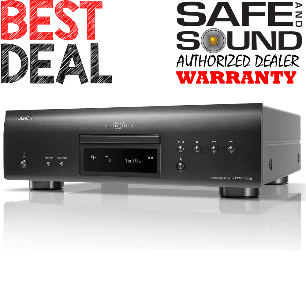 DENON DCD-1700NE CD PLAYER | DCD-1700NE BLACK