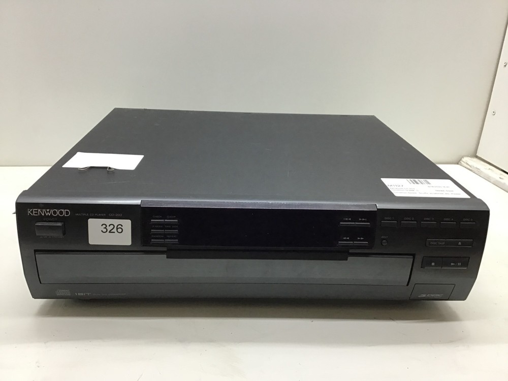Kenwood CD-203 CD Changer - Tested - Read