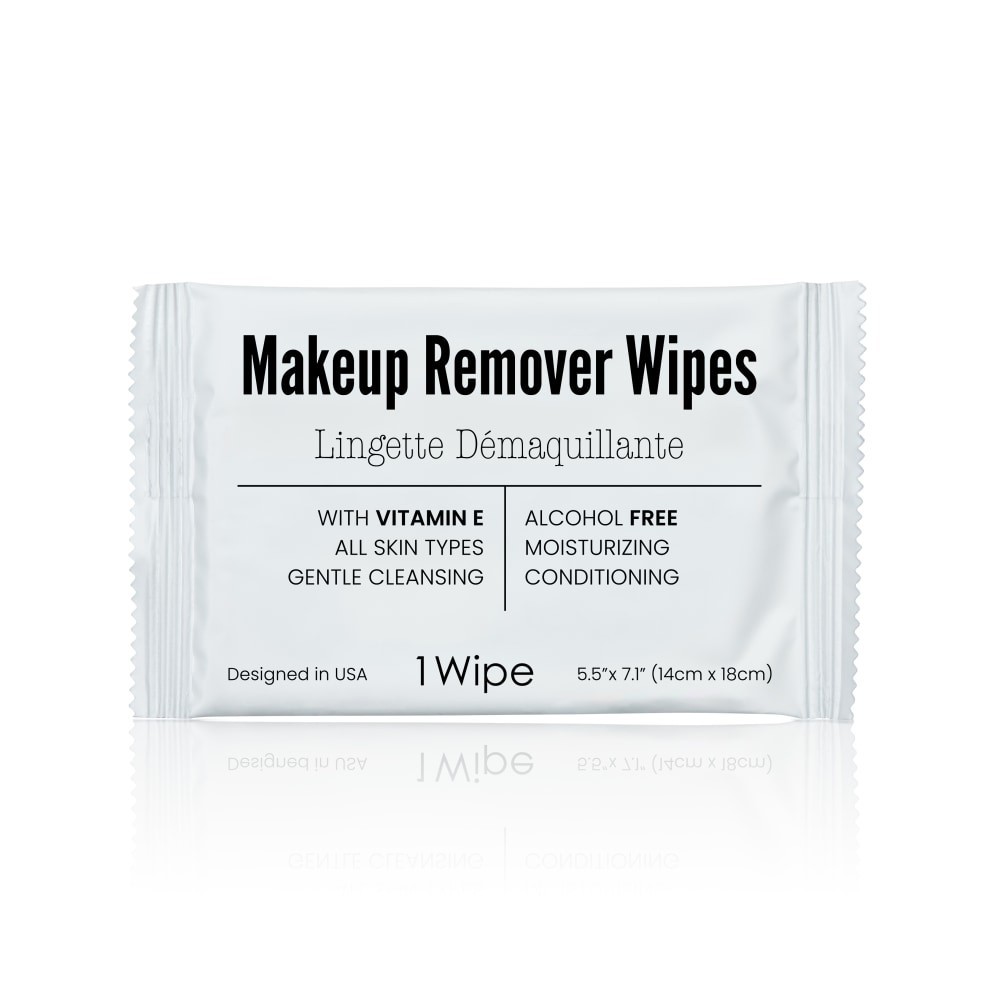 50 Make up remover individual sachet wrap