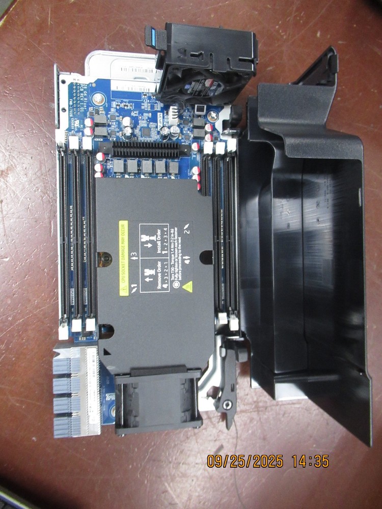 HP Z6 G4 2nd CPU Processor Riser Board Kit 844782-001 w/ Heatsink [NO MEMORY/CPU