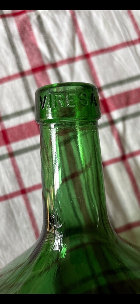 Demijohn Versa Green Bottle Vintage