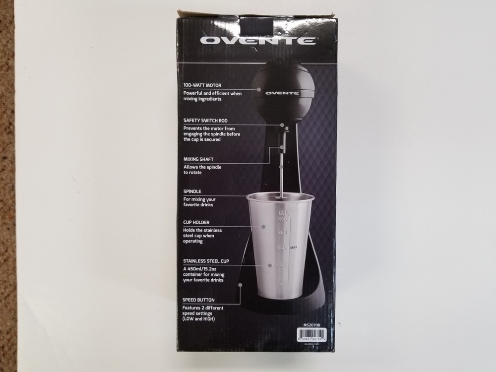 Ovente Electric Milkshake Maker
