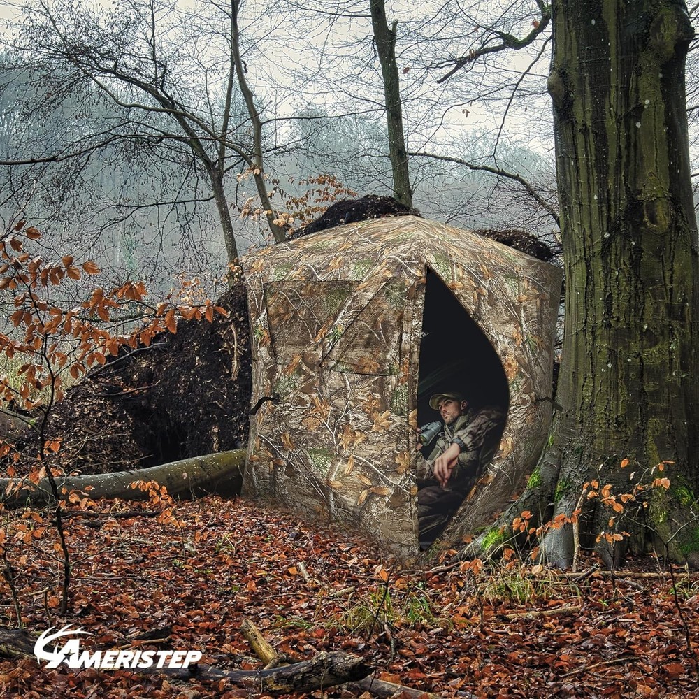 Kryptek Camouflage Hunting Blind with Durable Design - Easy Setup & Concealment