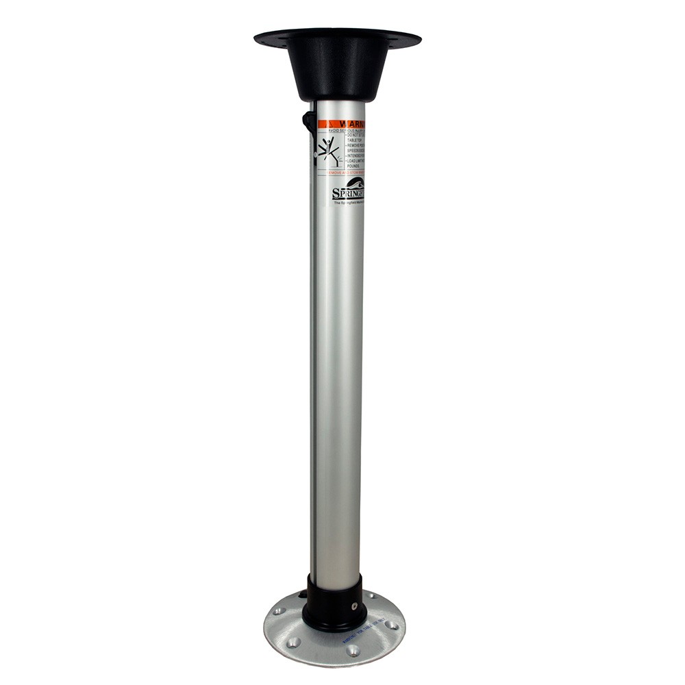 Springfield 2-3/8" Thread-Lock™ Uni-Lock Table Pedestal Package - 27" 1690727...