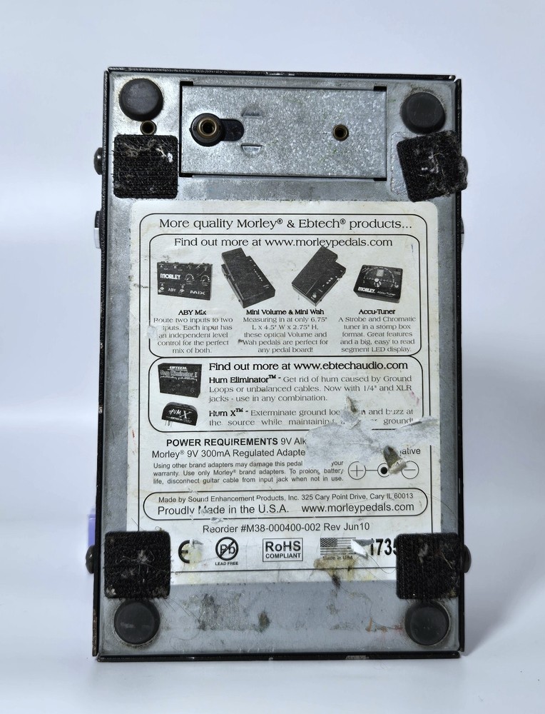 Morley MSW Maverick Mini Wah Guitar Foot Pedal Controller - Tested!