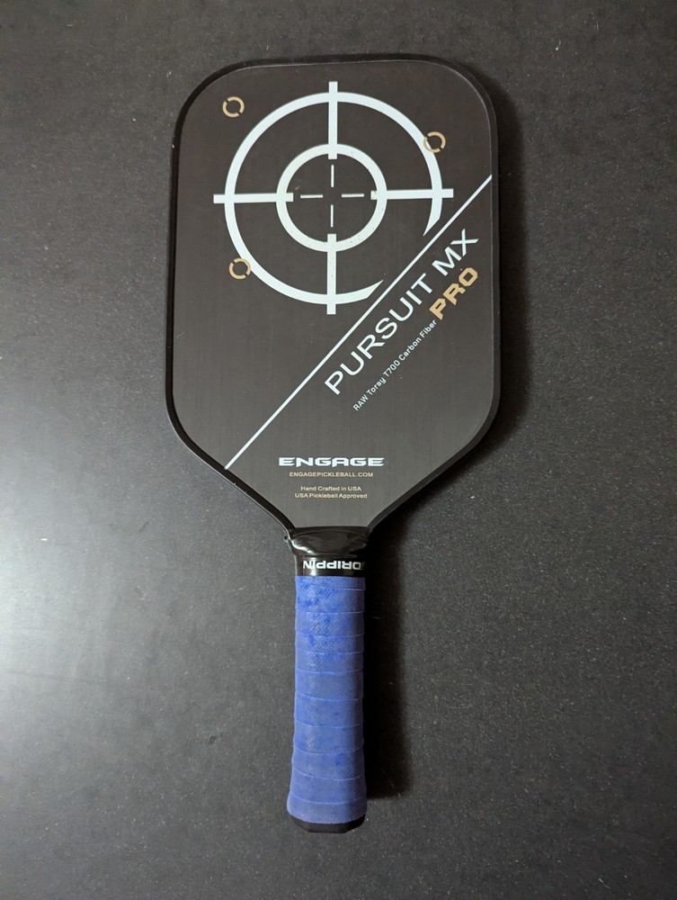 Engage Pursuit MX Pro Pickleball Paddle With Overgrip