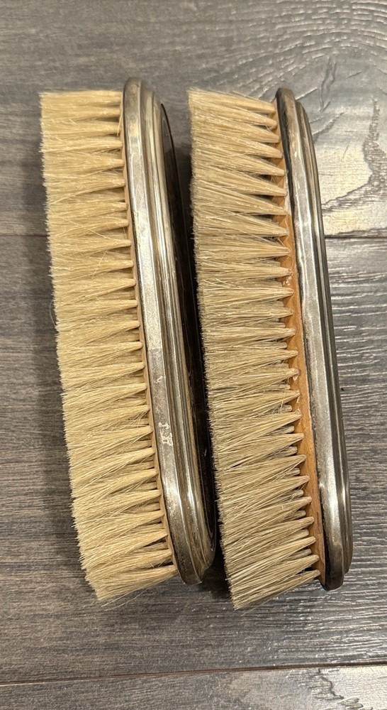 vintage handmade Victorian Style brush set