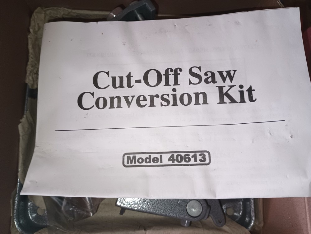 Cutting Stand For 4 Inch Angle Grinders, Cut Off Saw Conversion Kit