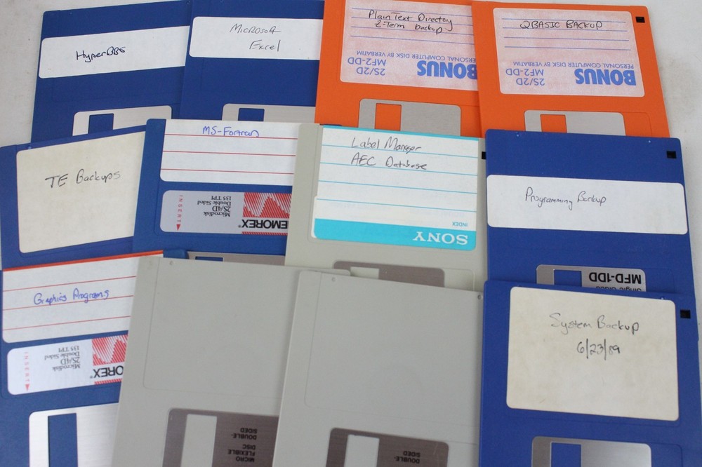 32 Vintage Computer Asgard Software Original 3.5" Floppy Disk TI 99/4A Backups