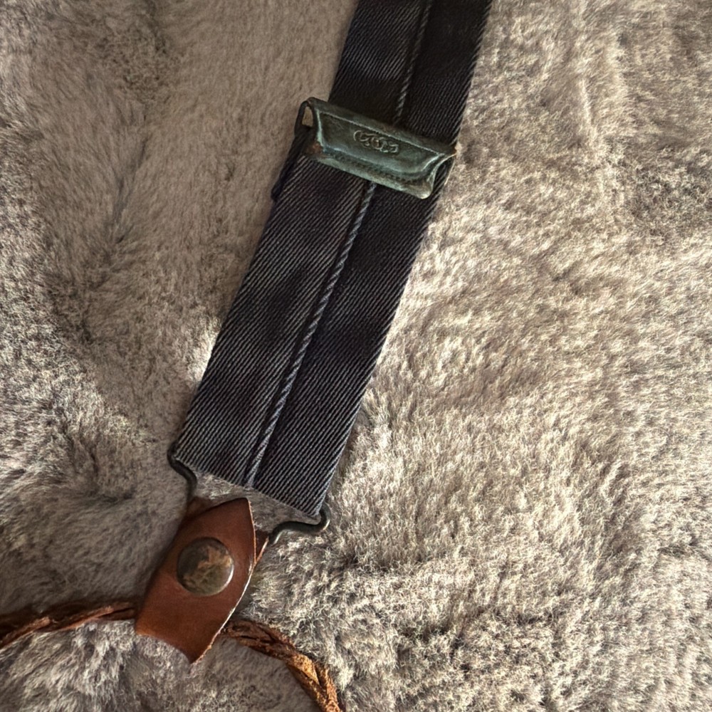 Ralph Lauren Double RL RRL Indigo Braces