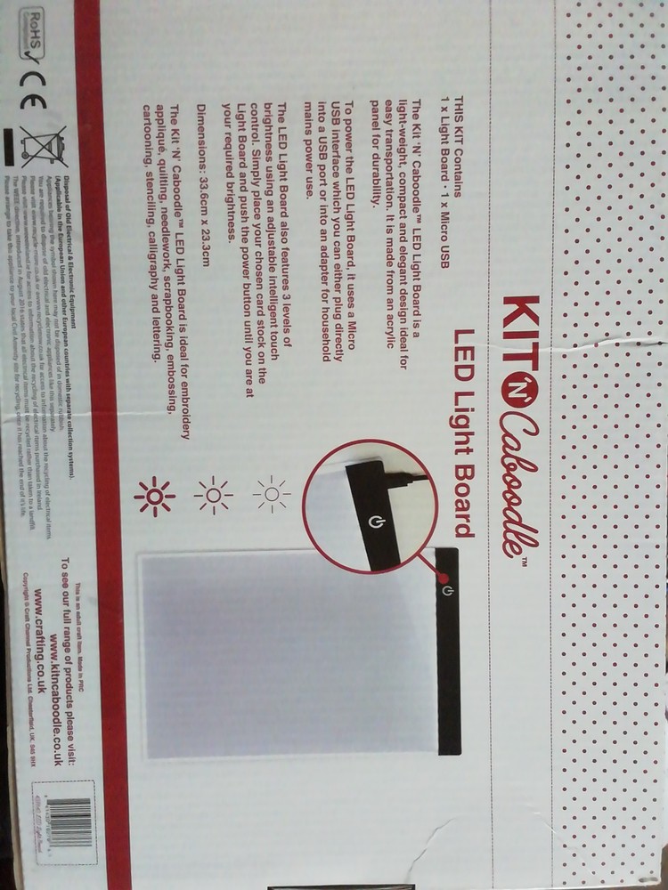 Kit N Caboodle A4 LED Light Board