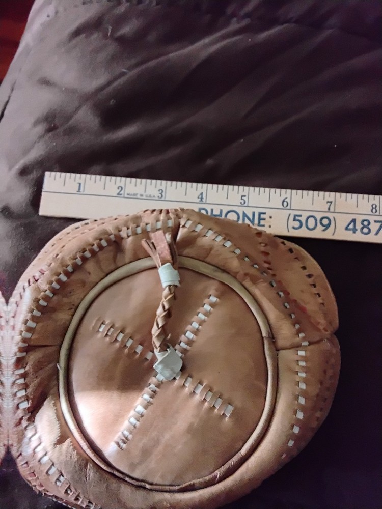 Judaism Cap Leather Vintage Rare