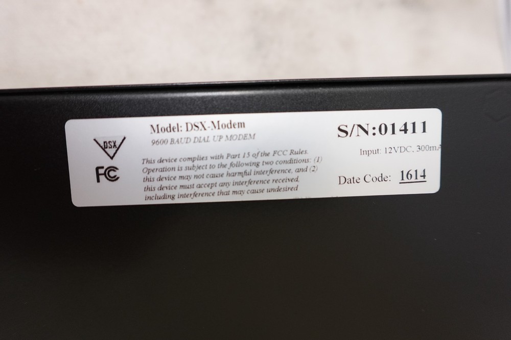 DSX - Security System Access Control System Modem Kit DSX-MODEM *NOS*