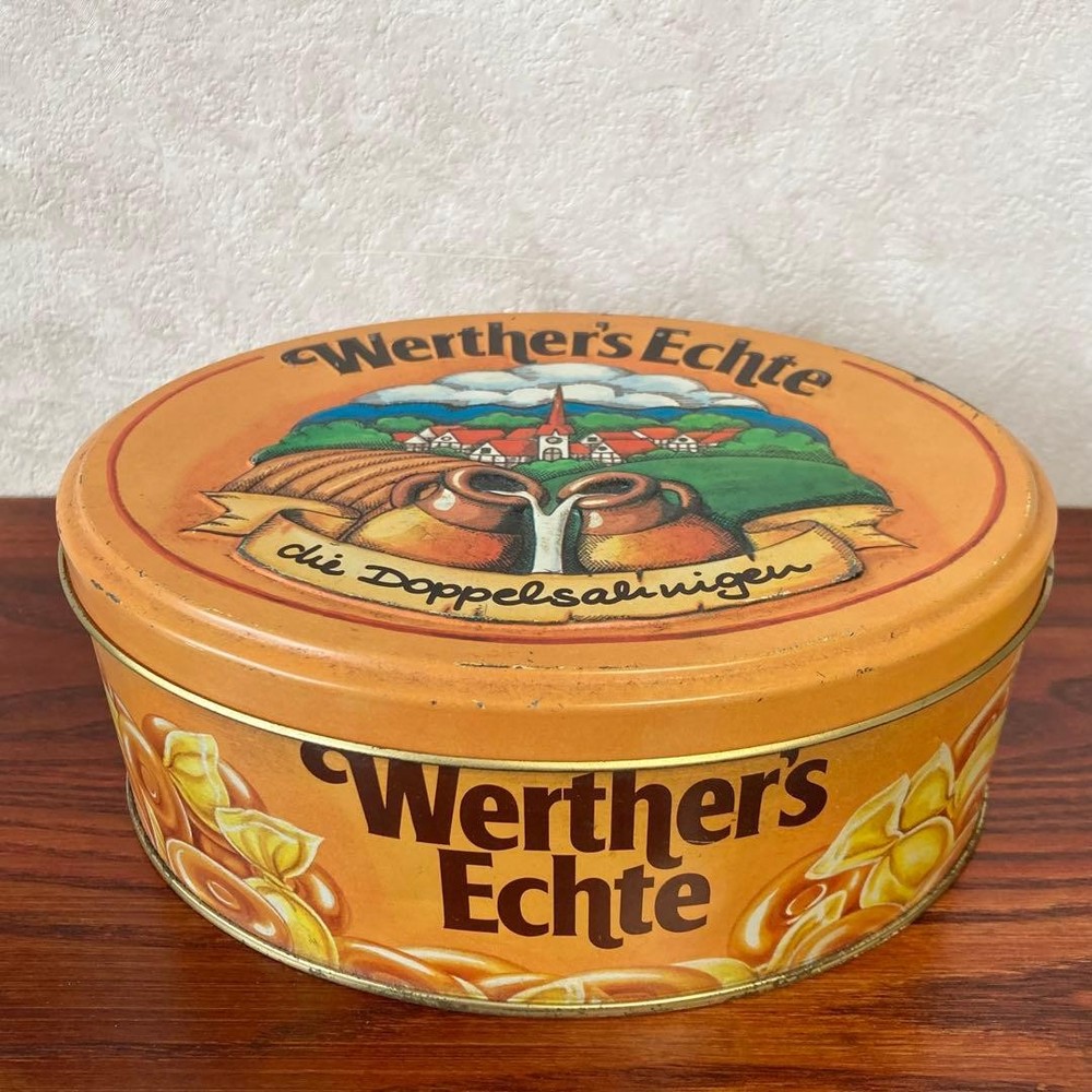 Vintage Werther's Original Can, Germany