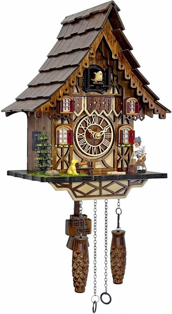 Handcrafted Black Forest Retro Cuckoo Clock