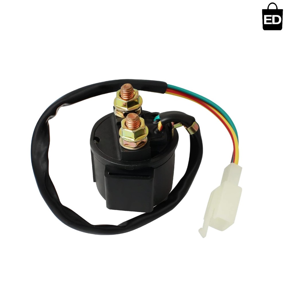 Automatic Surface Mount GY6 Starter Relay - Ideal for Dirt Bikes & Go Karts
