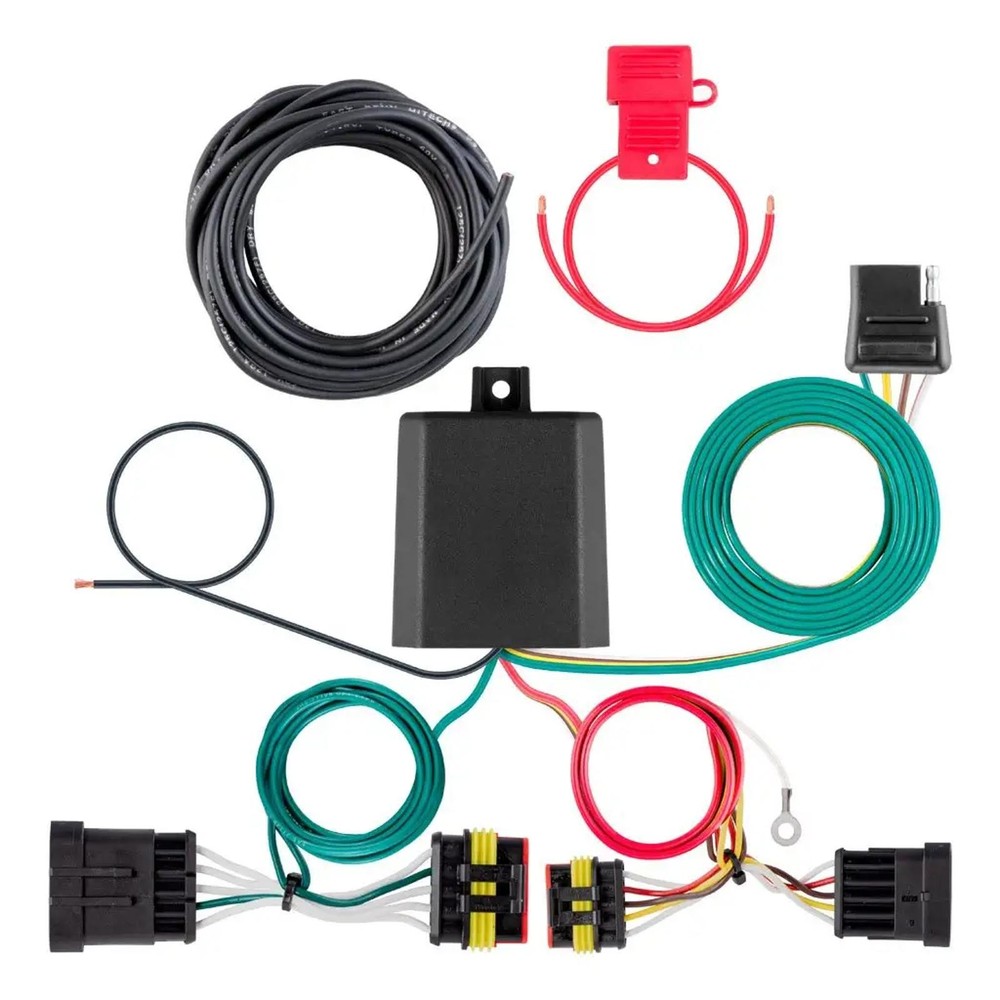 Curt Custom Wiring Harness 4-Way Flat Output for 19-25 Infiniti QX50 56559