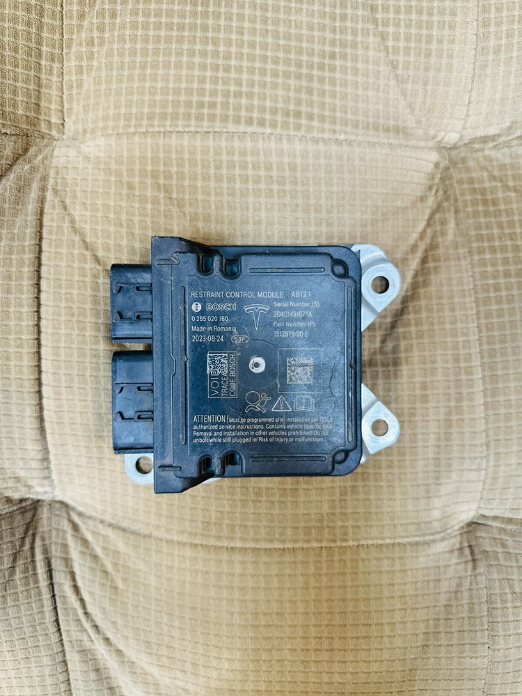 For Tesla 23-25 Model 3 Y S X Restraint Control Module 1512876-00-E