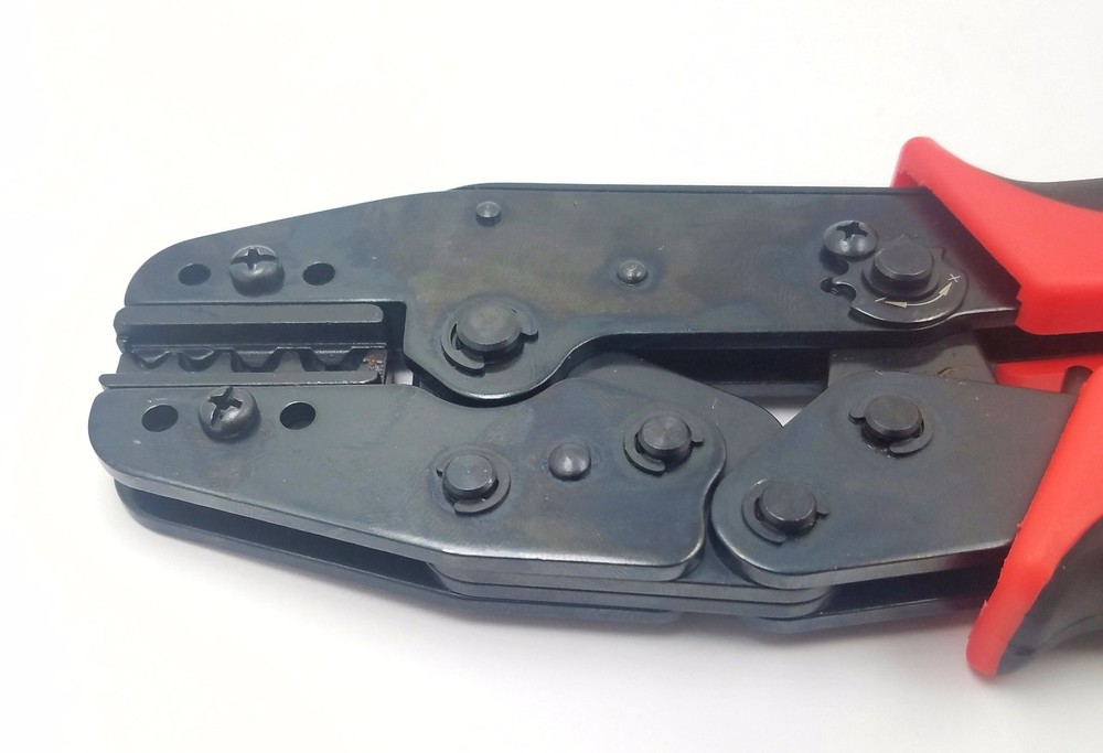Ratchet Crimping Tool + Interchangeable Dies HT-2N Non-insulated Terminal
