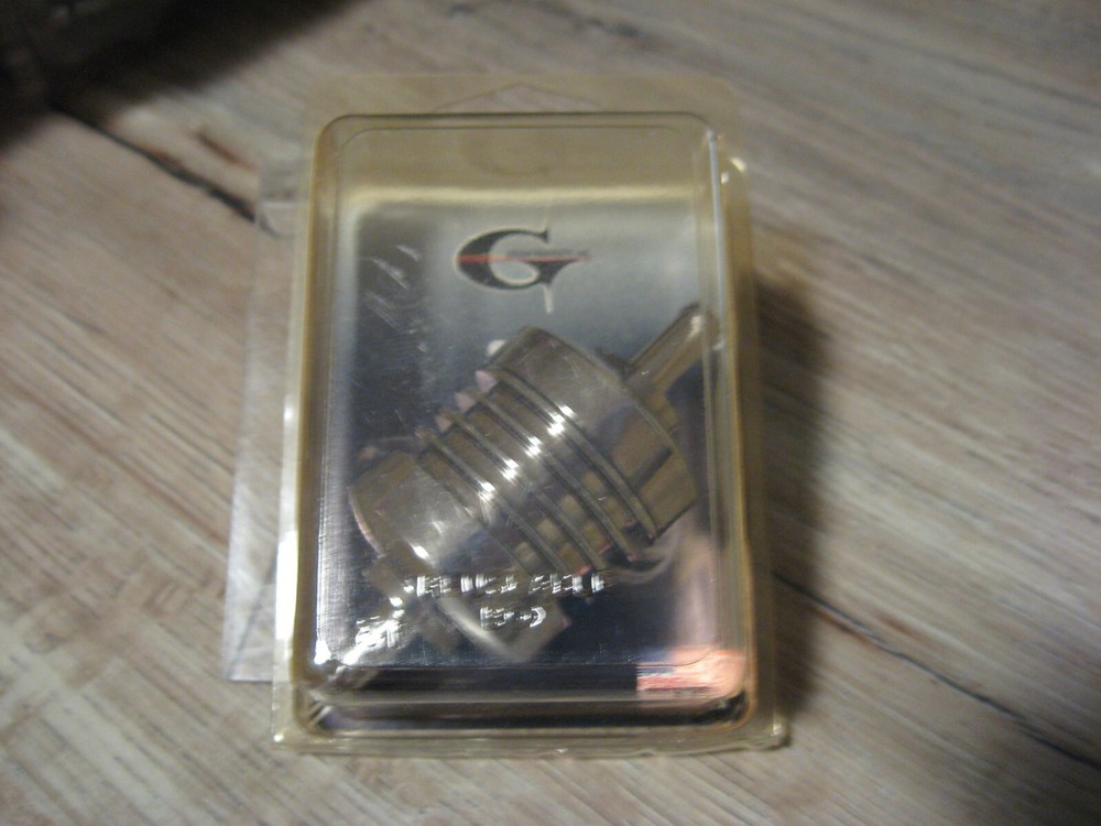 Golan Compact 1/4" Mini Fuel Filter - Chrome 60-250C