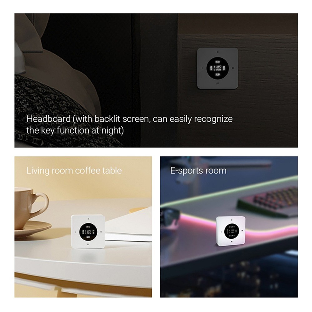 Smart Wireless Switch, Tone Selector Thermometer, Humidity 5568