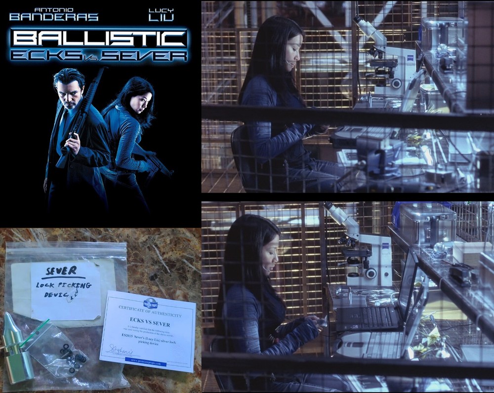 Ballistic Ecks Vs Sever: Lucy Liu Prop w/COA
