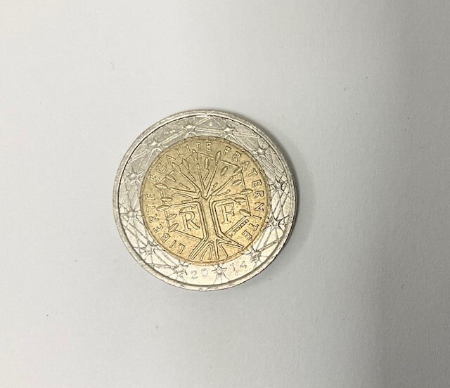 2 euro France 2014 £14.70 TREE