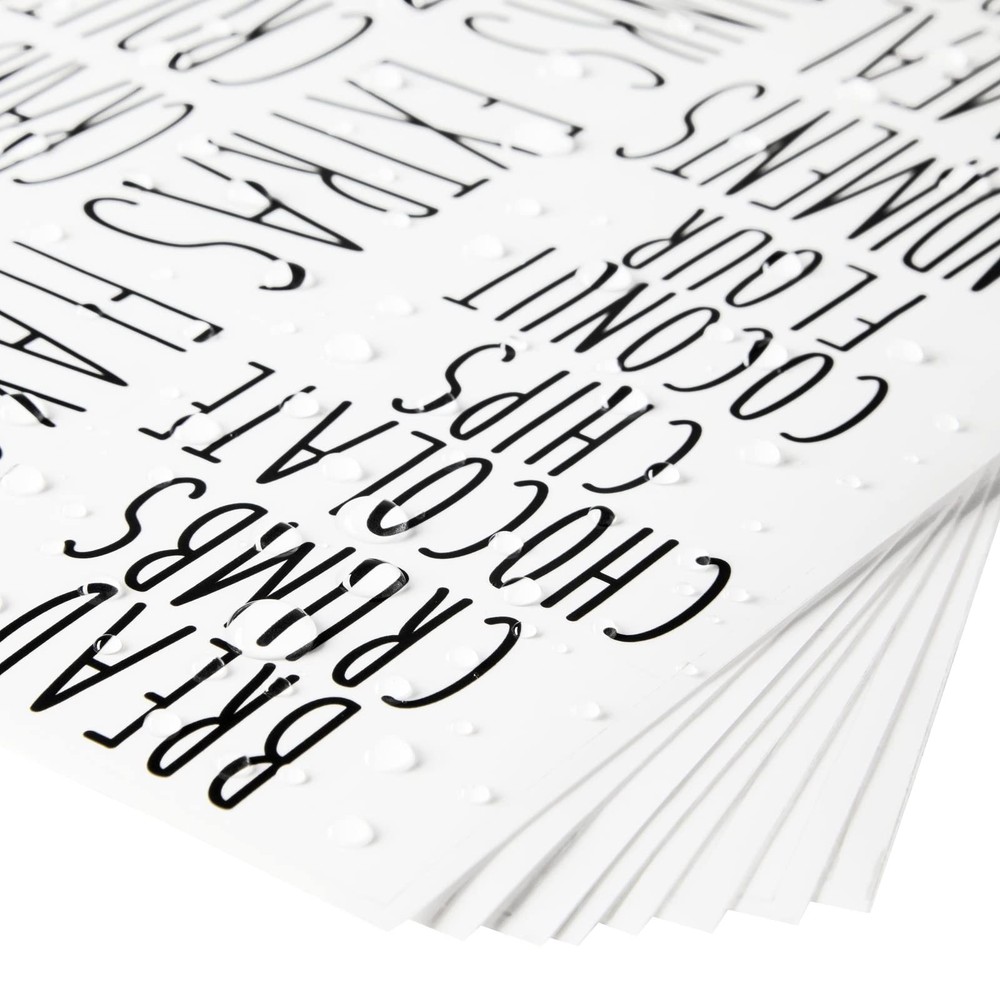 Talented Kitchen Adhesive Varies, Black Text on Clear Background