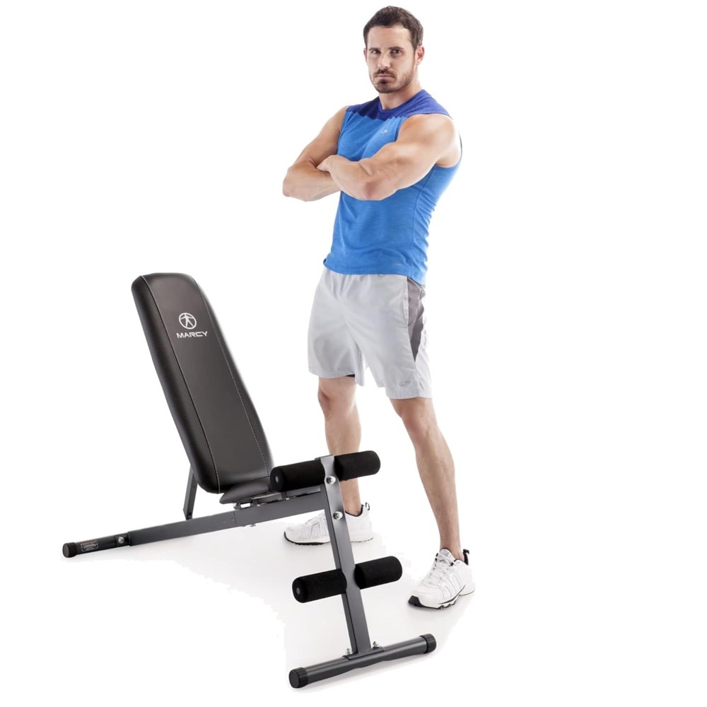 Compact Adjustable Exercise Bench