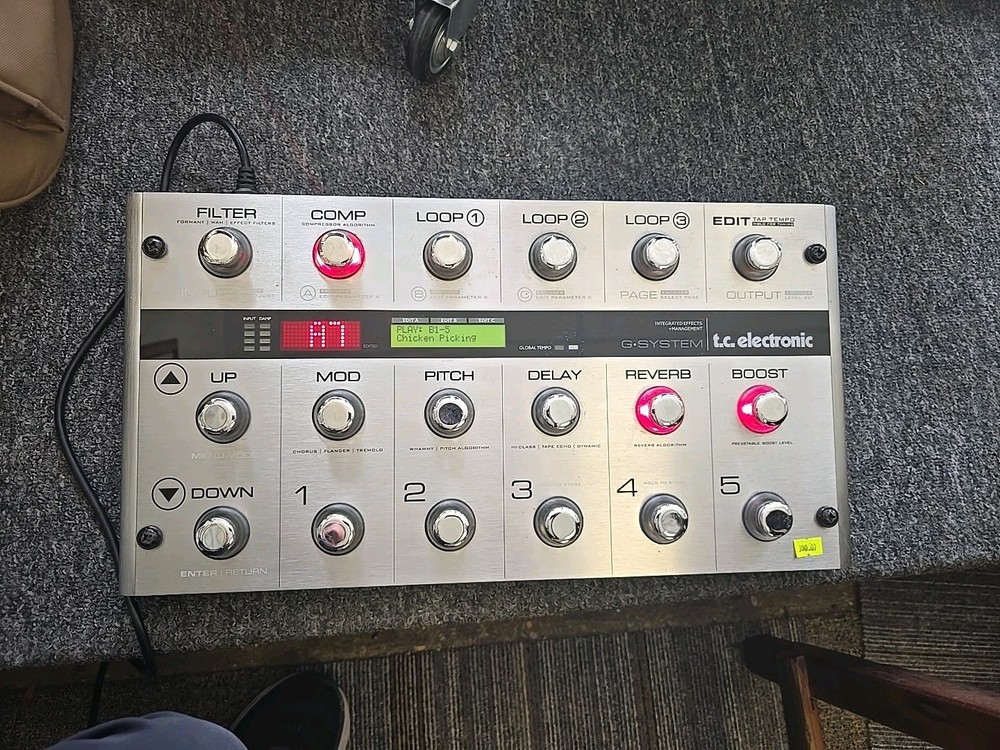 TC Electronic Gfx01-System Multi-Effects Processor – Excellent condition!