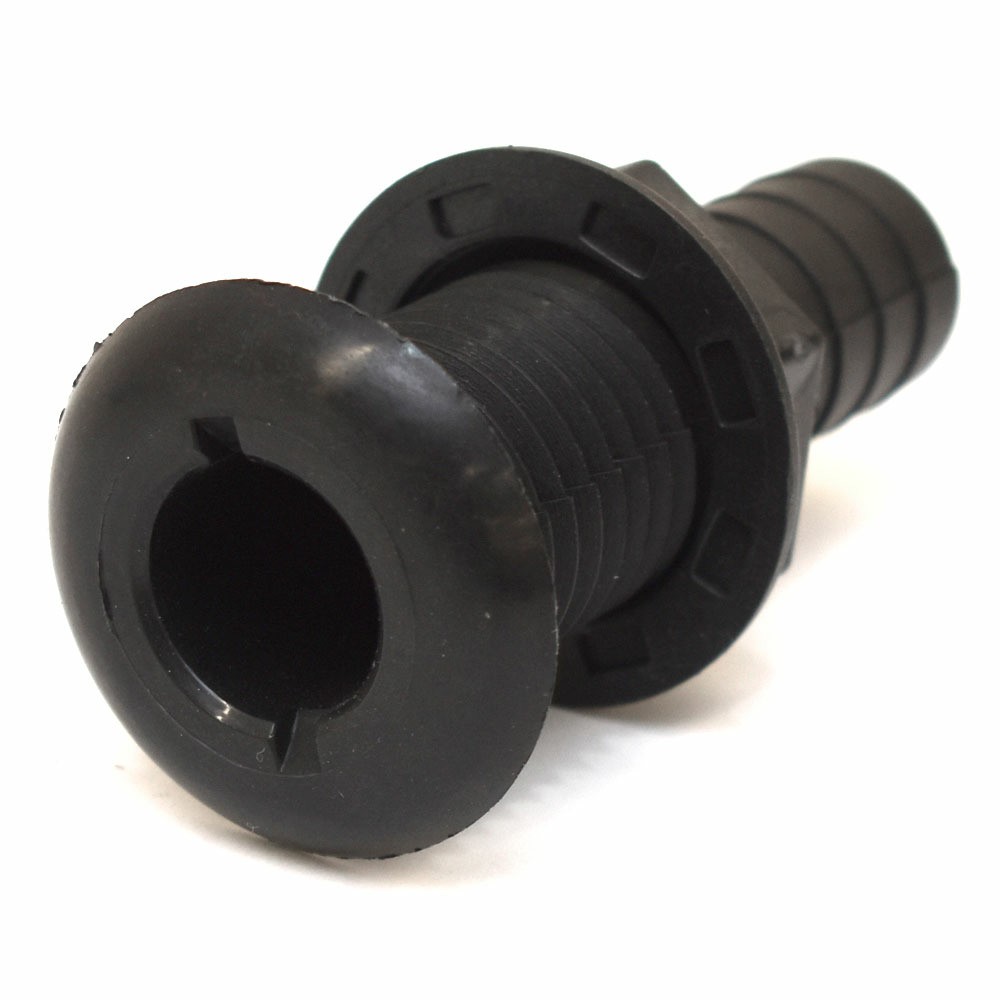 Moomba Boat Bilge Outlet Fitting 102792 | 3/4 Inch Black