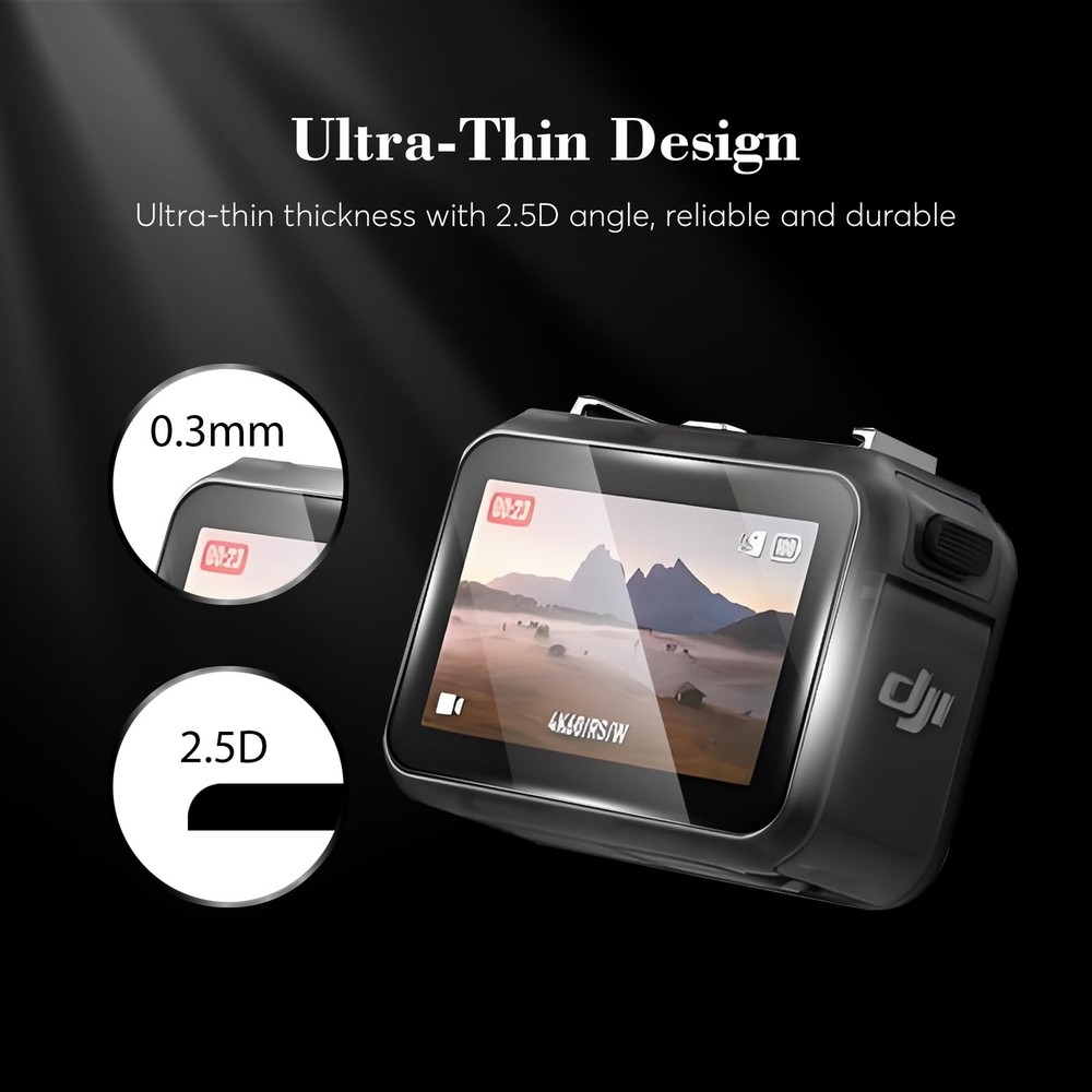 Screen Protector for DJI Osmo Nano Accessories(2 2 Pack, Transparent