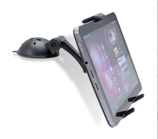TABPB078: Windshield Dashboard Gel Suction Mount for all iPad, Galaxy Tab 10.1