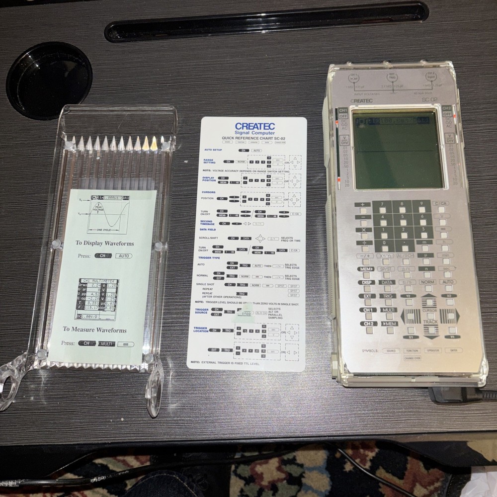 Createc SC 01 Signalcomputer Microkontroller Signal Computer 2-Kanal Kontroller.