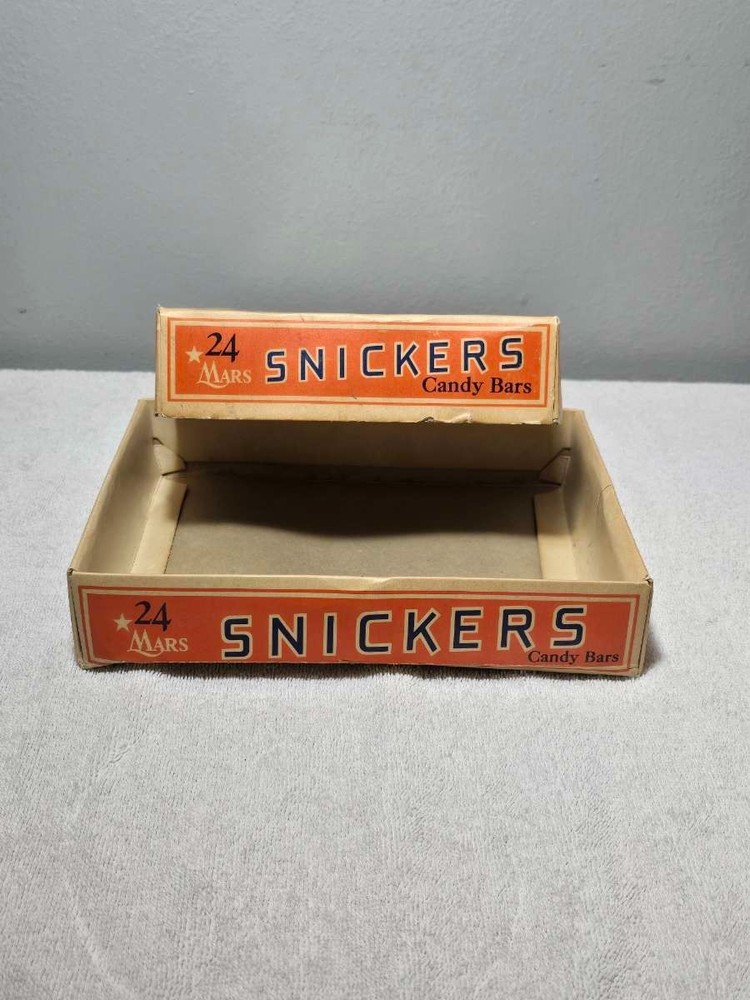 1958 MARS Snickers Candy Boxes