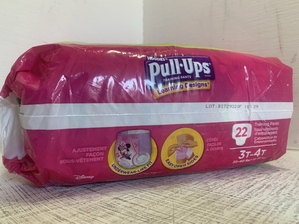 3-4T Vintage Huggies Pull-ups Doc McStuffins / Minnie Mouse