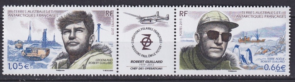 TAAF 2015 Ships, Aviation, Robert Guillard MNH**