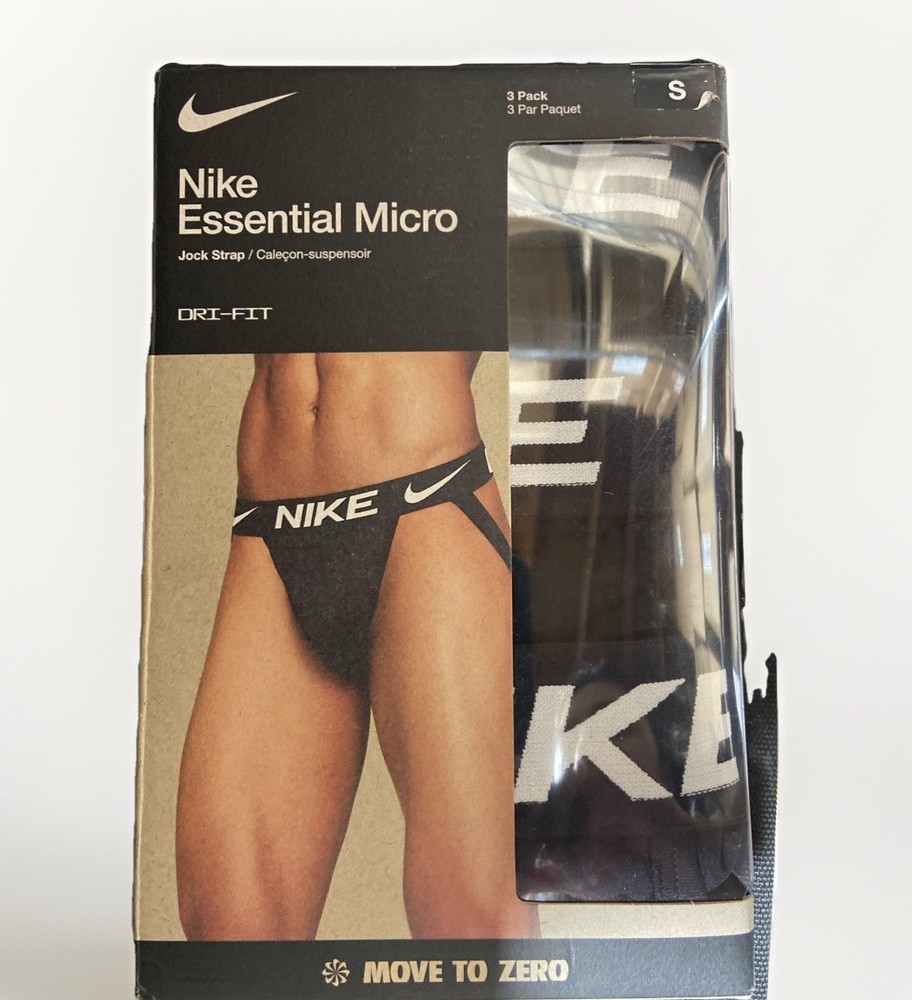 Nike Dri FIT Essential Micro Jock Strap Men’s Size S