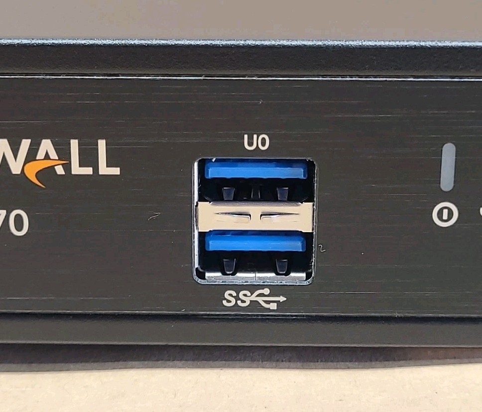 SONICWALL TZ270 Network Security Firewall No AC Adapter - Tested & Working!